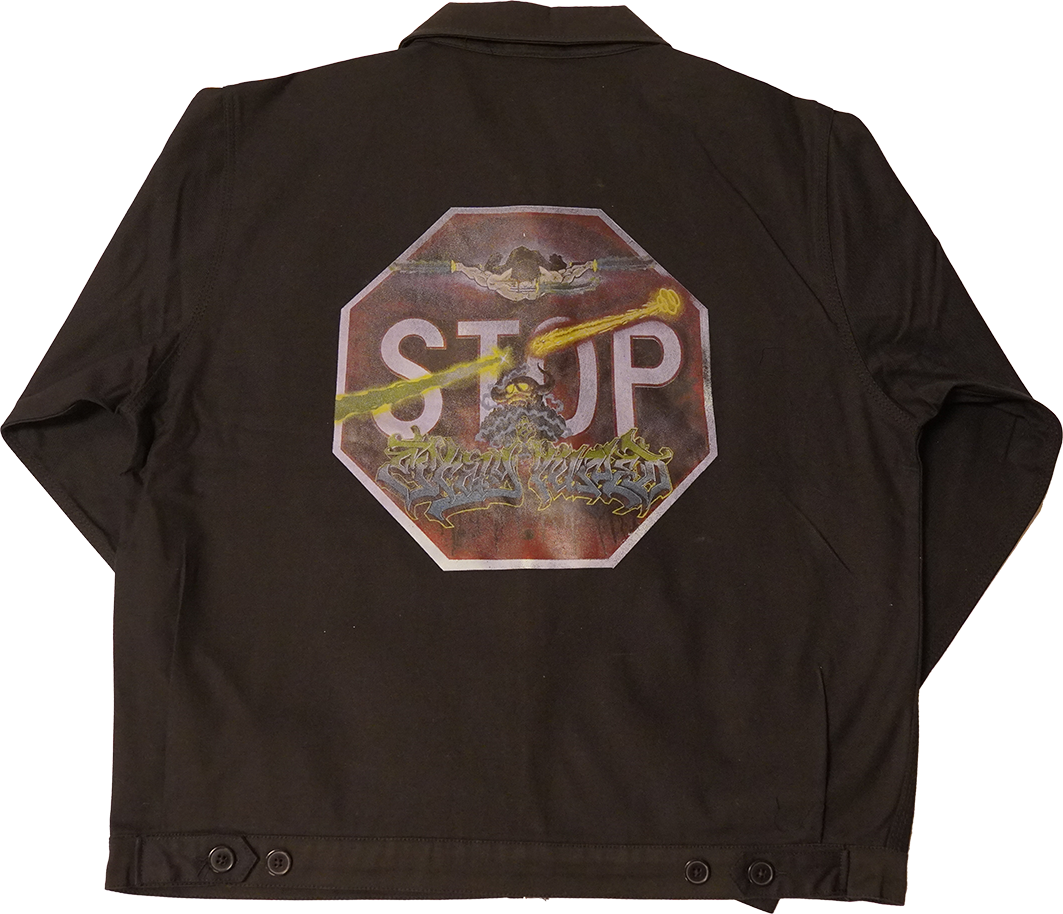 Black ZORO Mechanic Jacket Vintage Edition