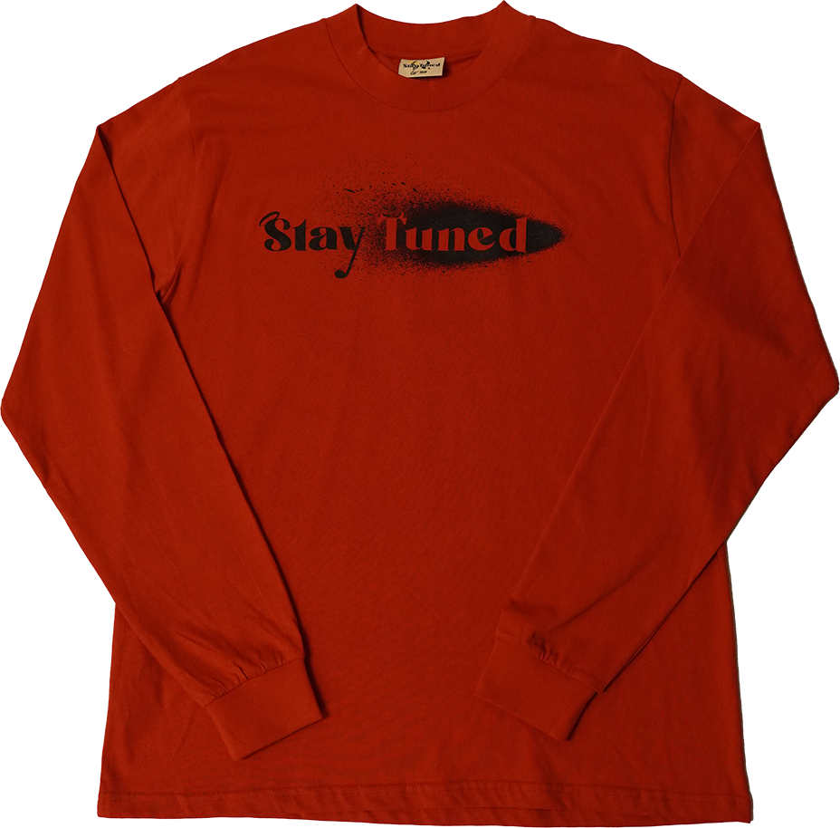 Red Paint Splatter Long Sleeve