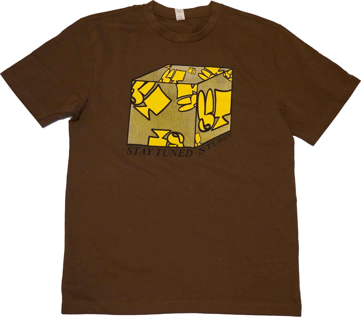 BROWN with YELLOW Cube