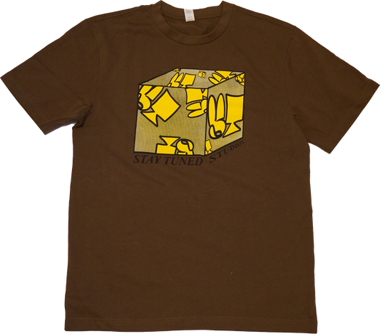 BROWN with YELLOW Cube