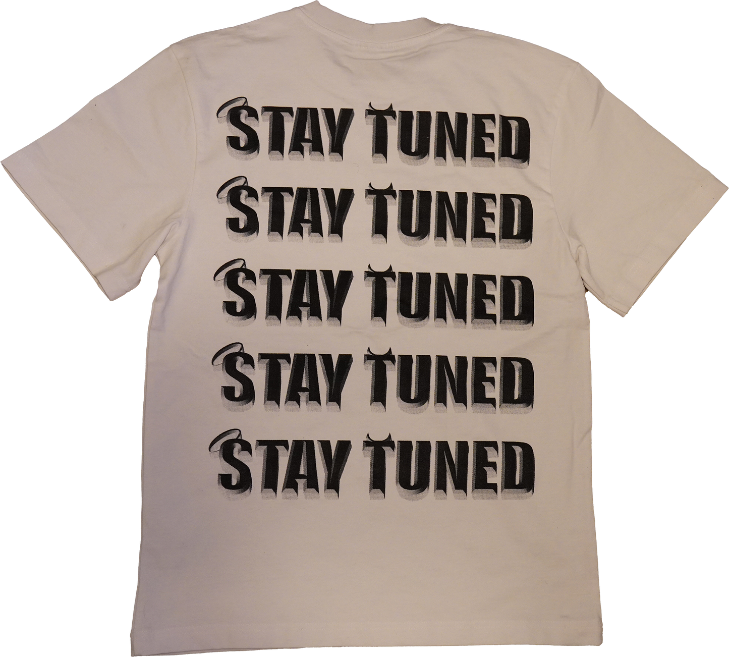 White w/ Black 3D Blocks