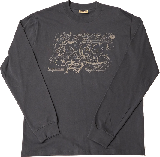 Ash Blue Megaman Longsleeve