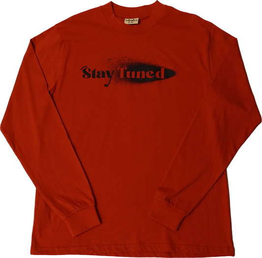 Red Paint Splatter Long Sleeve